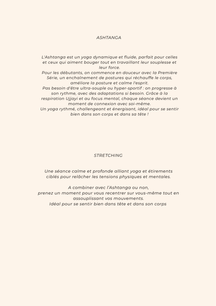 Cours de Yoga - 5
